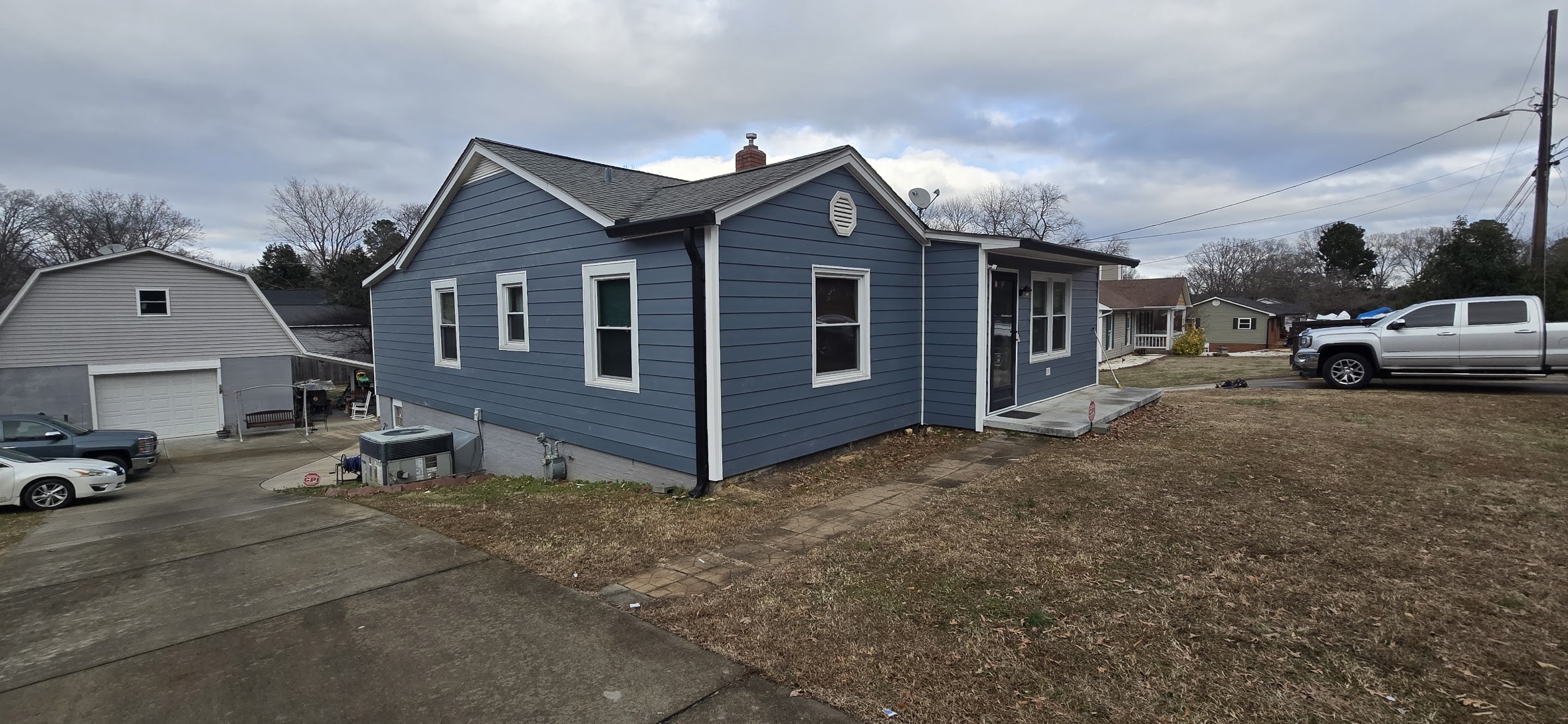 Vinyl Siding Finish